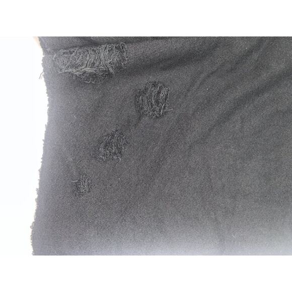 PHILANTHROPY Coco Drawstring Distressed‎ Women's Shorts Black - Size Medium - Picture 12 of 14